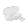 Set 2 auricolari wireless bianco - personalizzabile con logo