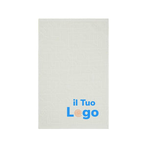 Set 4 asciugamani VINGA Verso in cotone organico OCS - personalizzabile con logo
