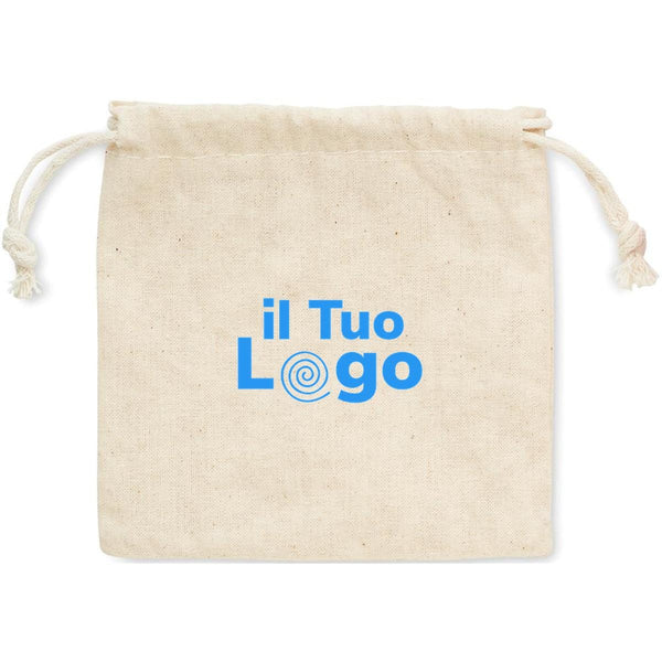 Set 8 rocce impilabili beige - personalizzabile con logo