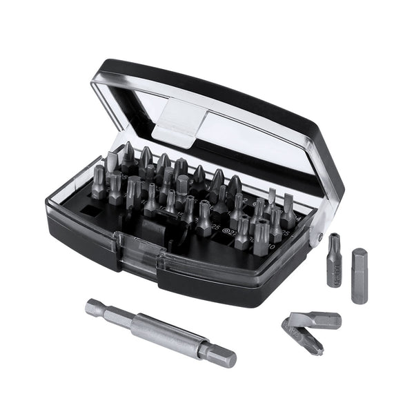 Set Attrezzi Calquix nero - personalizzabile con logo