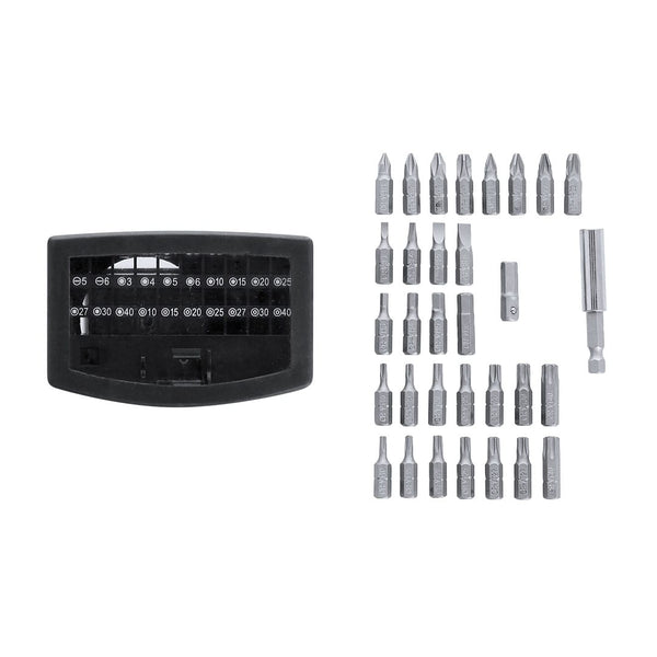 Set Attrezzi Calquix nero - personalizzabile con logo