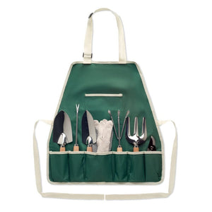 Set attrezzi da giardino verde - personalizzabile con logo