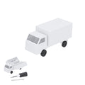 Set Attrezzi Fibrex bianco - personalizzabile con logo