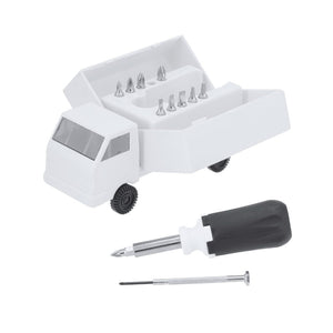 Set Attrezzi Fibrex bianco - personalizzabile con logo