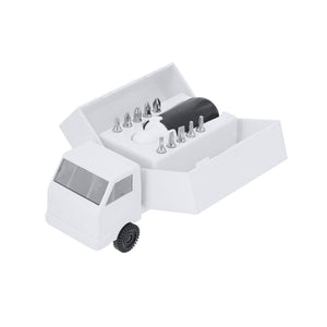 Set Attrezzi Fibrex bianco - personalizzabile con logo