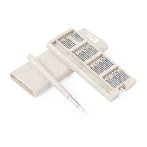 Set Attrezzi Zephyr natural - personalizzabile con logo