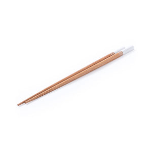 Set Bacchette Nesty bianco - personalizzabile con logo