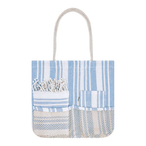Set Bekoran azzurro - personalizzabile con logo