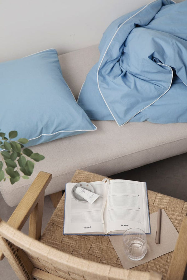 Set biancheria 4 pezzi VINGA Marston in cotone organico OCS - personalizzabile con logo