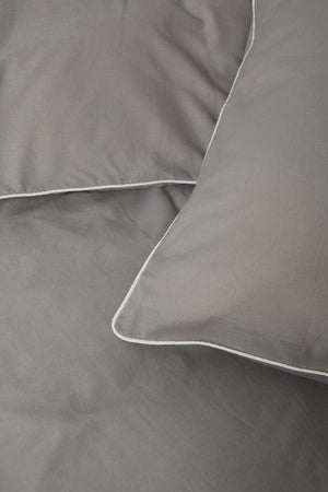 Set biancheria 4 pezzi VINGA Marston in cotone organico OCS - personalizzabile con logo