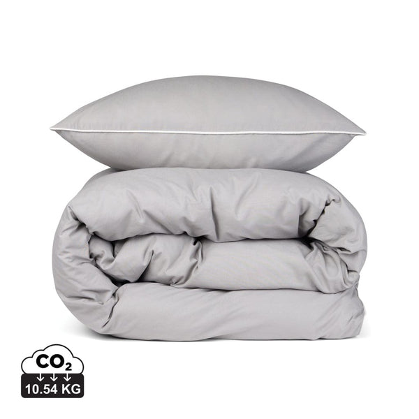 Set biancheria 4 pezzi VINGA Marston in cotone organico OCS - personalizzabile con logo