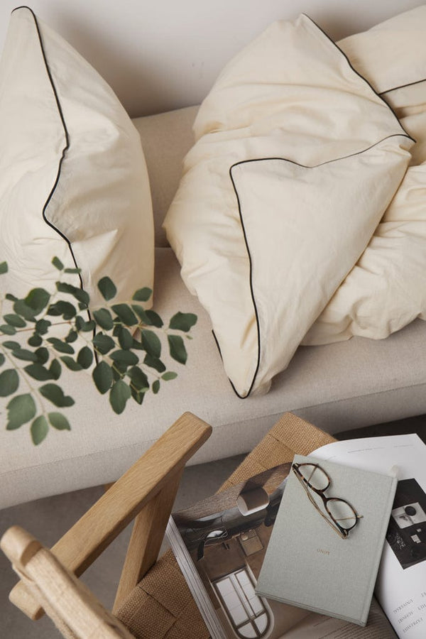 Set biancheria 4 pezzi VINGA Marston in cotone organico OCS - personalizzabile con logo