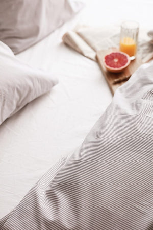 Set biancheria da letto VINGA Montgomery in cotone premium, - personalizzabile con logo