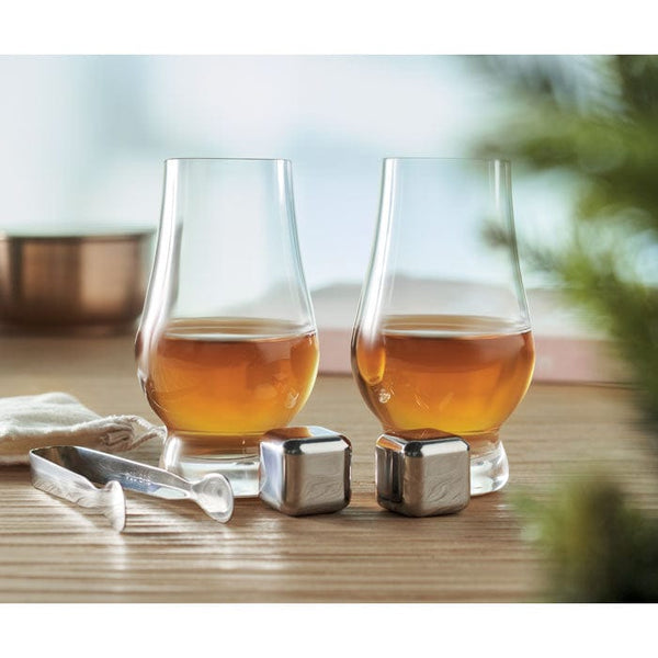 Set bicchieri da whisky Trasparente - personalizzabile con logo