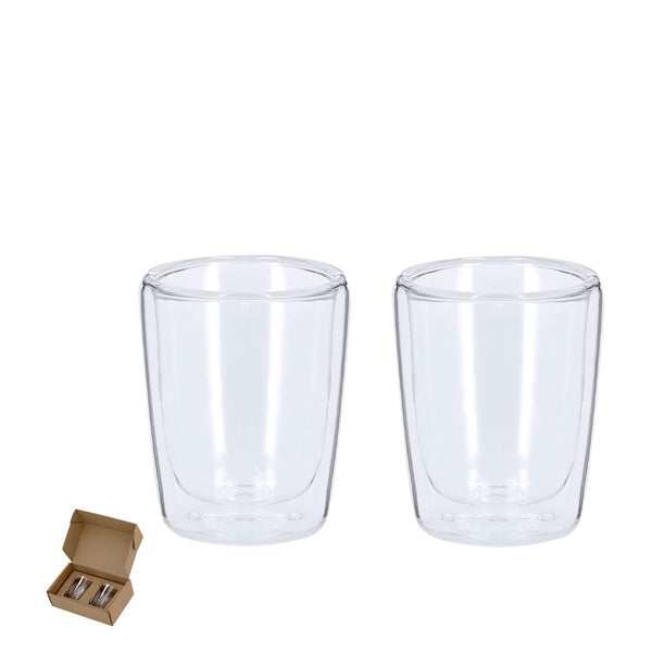 Set Bicchieri Frilux transparente - personalizzabile con logo