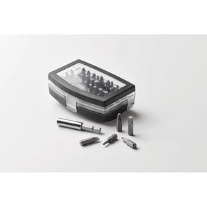 Set cacciaviti da 32 pezzi Nero - personalizzabile con logo