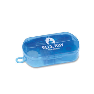 Set cancelleria blu - personalizzabile con logo