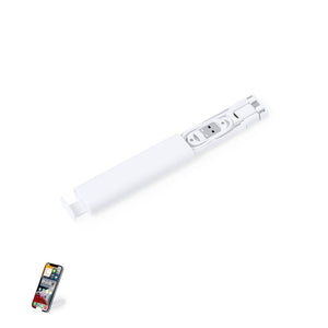 Set Cavi Caricatori Tich bianco - personalizzabile con logo