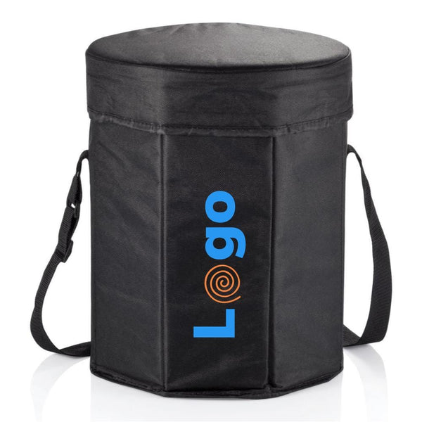 Set Cooler nero - personalizzabile con logo
