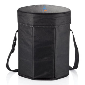 Set Cooler nero - personalizzabile con logo