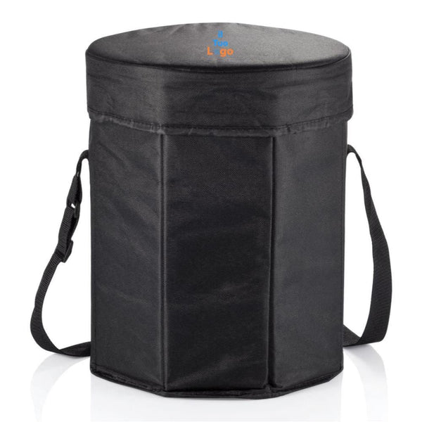 Set Cooler nero - personalizzabile con logo