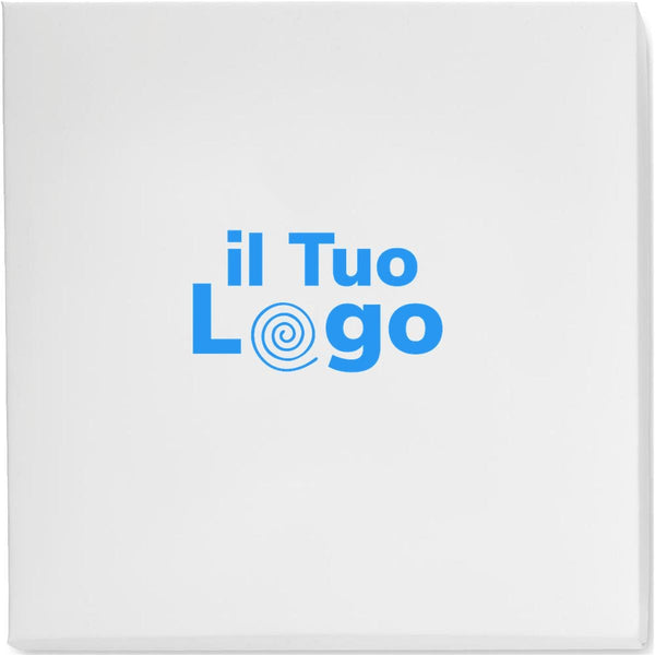 Set cucchiaini da tè XMAS color argento - personalizzabile con logo