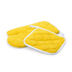 Set Cucina Leston giallo - personalizzabile con logo