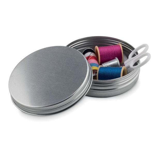 Set cucito color argento - personalizzabile con logo