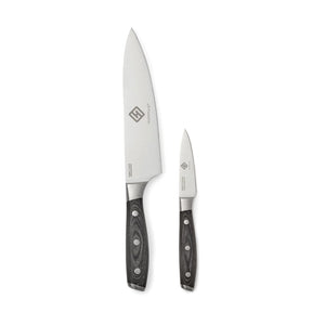 Set da chef  VINGA Kaiser color argento - personalizzabile con logo