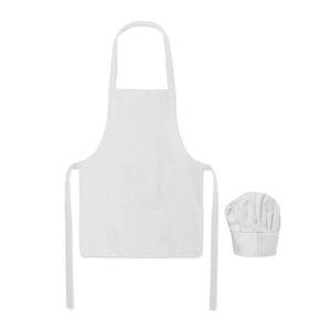 Set da cucina grembiule per bambini - personalizzabile con logo