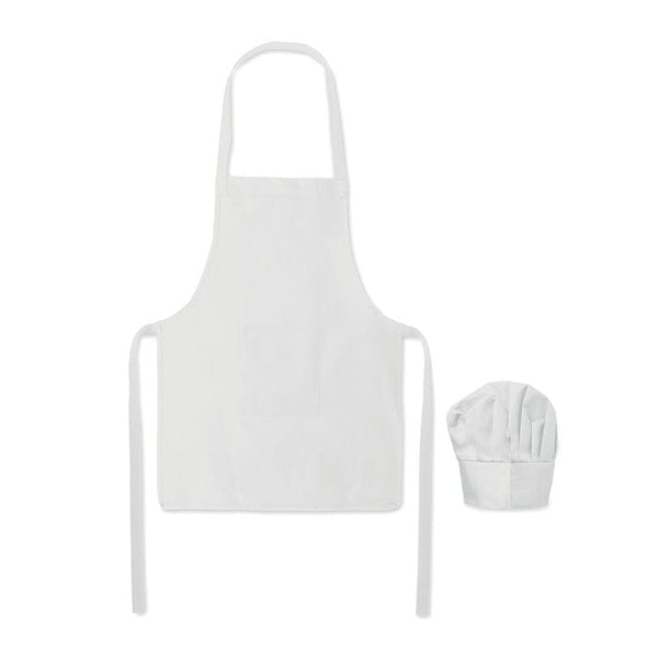 Set da cucina grembiule per bambini - personalizzabile con logo