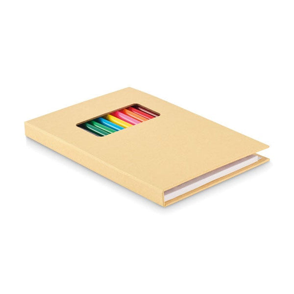 Set da disegno per bambini Beige - personalizzabile con logo