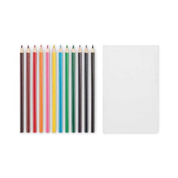 Set da disegno per bambini Beige - personalizzabile con logo
