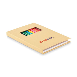 Set da disegno per bambini Beige - personalizzabile con logo