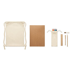 Set da disegno per bambini beige - personalizzabile con logo