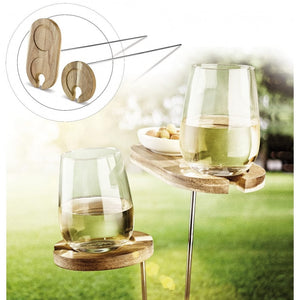 Set da giardino beige - personalizzabile con logo