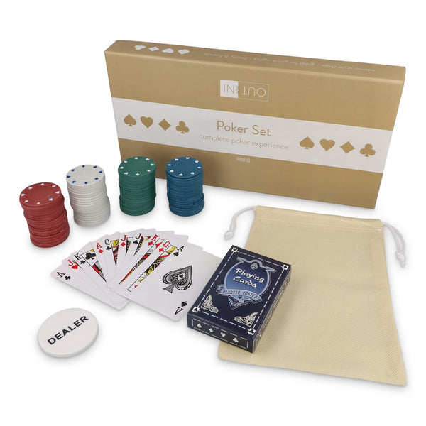 Set da poker InSideOut assortiti - personalizzabile con logo