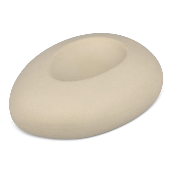 Set da regalo InsideOut Aroma Pebble con 6 oli essenziali beige - personalizzabile con logo
