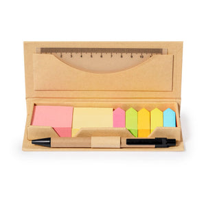 Set da Ufficio Alisio beige - personalizzabile con logo