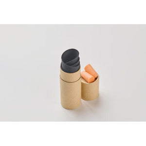 Set da viaggio in scatola di cartone beige - personalizzabile con logo