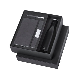 Set Datiford nero - personalizzabile con logo