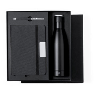 Set Datiford nero - personalizzabile con logo