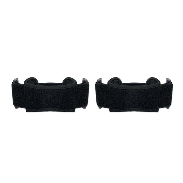 Set di 2 ginocchiere sportive Nero - personalizzabile con logo
