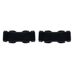 Set di 2 ginocchiere sportive Nero - personalizzabile con logo
