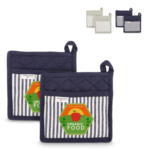 Set di 2 guanti da forno Lord Nelson Victory - personalizzabile con logo