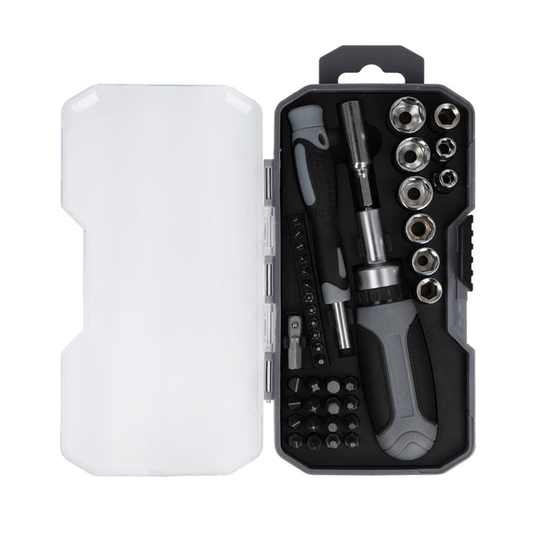 Set di 41 utensili Grigio - personalizzabile con logo