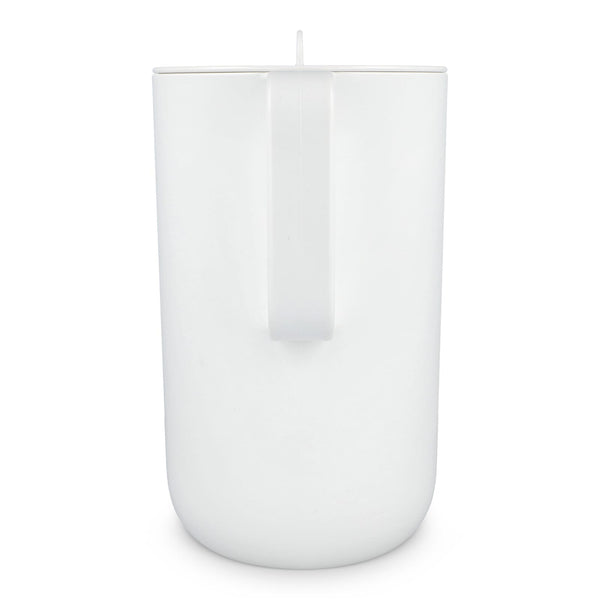 Set di 5 bicchieri in rPET InSideOut Liv Bianco - personalizzabile con logo