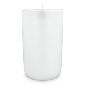 Set di 5 bicchieri in rPET InSideOut Liv Bianco - personalizzabile con logo