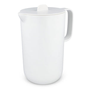 Set di 5 bicchieri in rPET InSideOut Liv Bianco - personalizzabile con logo
