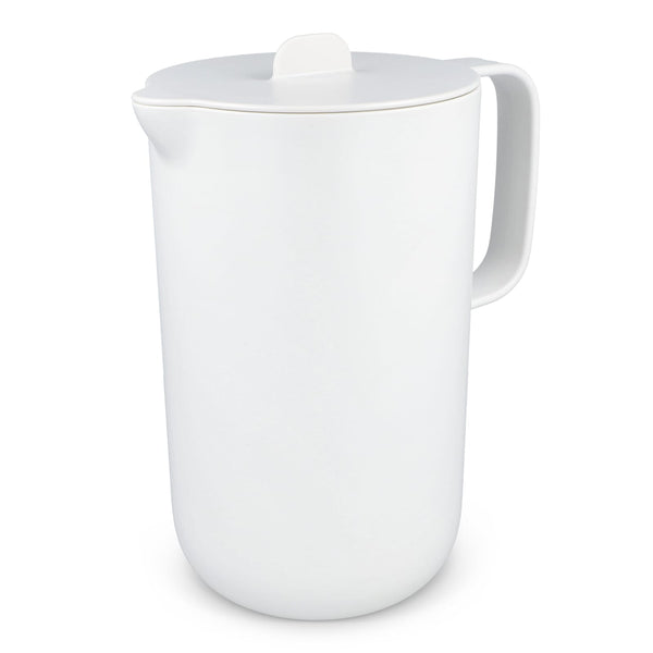 Set di 5 bicchieri in rPET InSideOut Liv Bianco - personalizzabile con logo